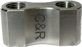 Sharp Shooter Dual Tip Holder 1/4" Inlet -Two 1/4" Discharge Openings
