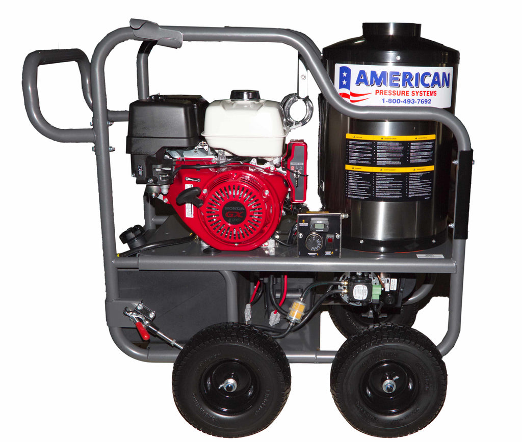 4,200 PSI - 4.0 GPM HOT WATER PRESSURE WASHER WITH HONDA GX390 ENGINE & GENERAL