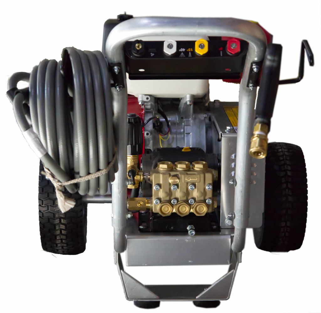 GX390 Honda 4 GPM 4000 PSI Belt Drive General Pump Aluminum Frame Commercial