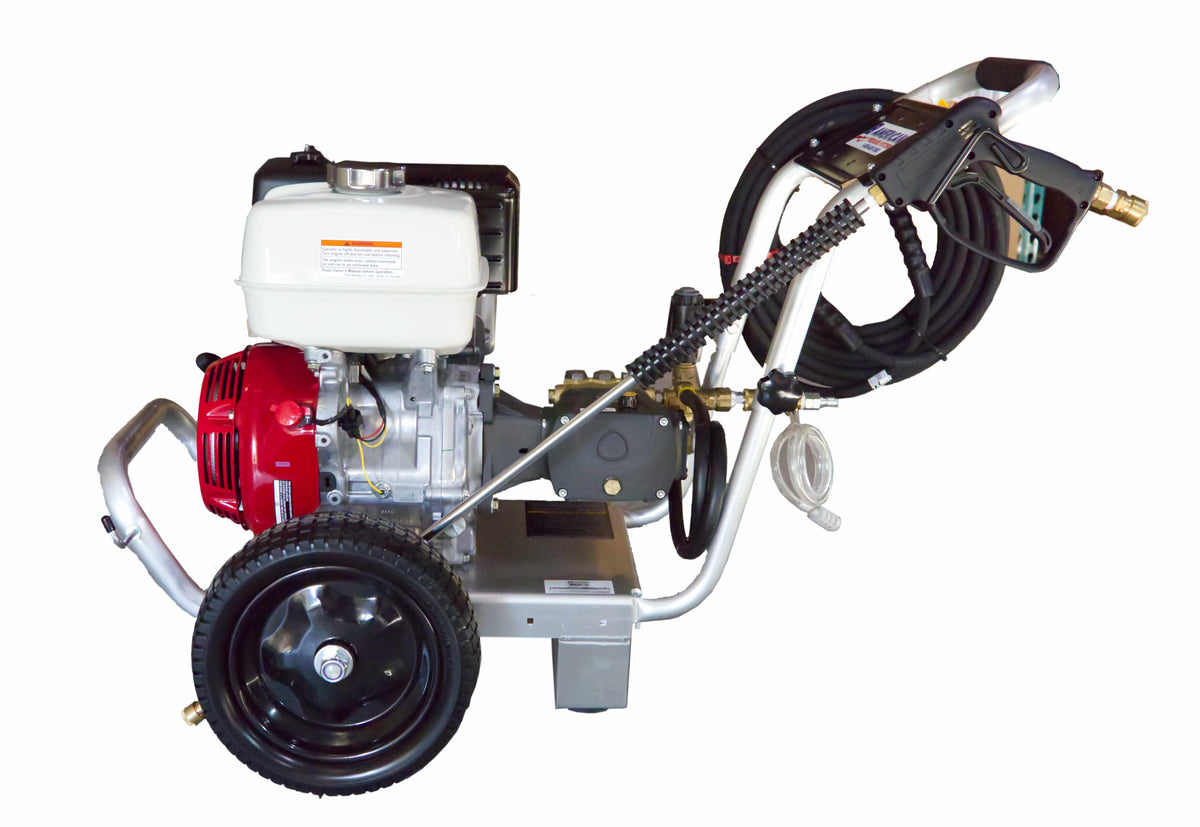 GX390 Honda Engine 4 GPM 4000 PSI Reliable CAT Pump Aluminum Frame Commercial