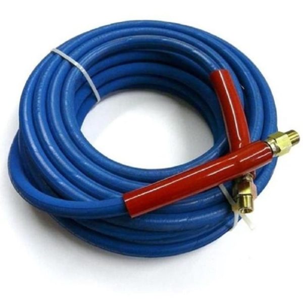 100 FT 6000 PSI BLUE SMOOTH HEAVY DUTY COMMERCIAL  TEMP. RATING 250