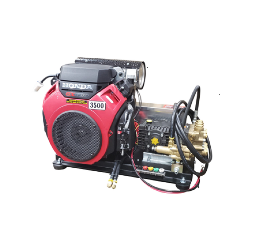 GX690 Honda Electric Start 8 GPM 3500 PSI Heavy Duty Commercial Belt Drive