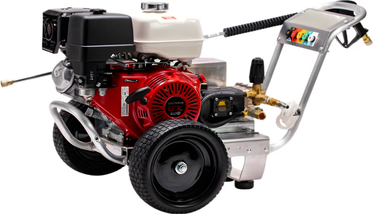 Portable Cart Cold Viper Belt Drive 4 gpm 4200 psi Pressure Washer
