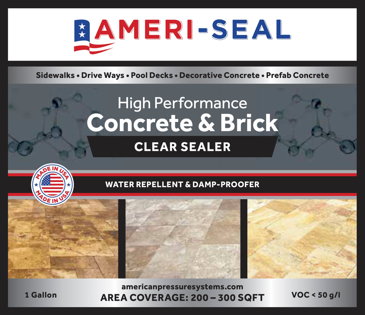 Ameri-Seal High Performance Concrete & Brick Clear Sealer