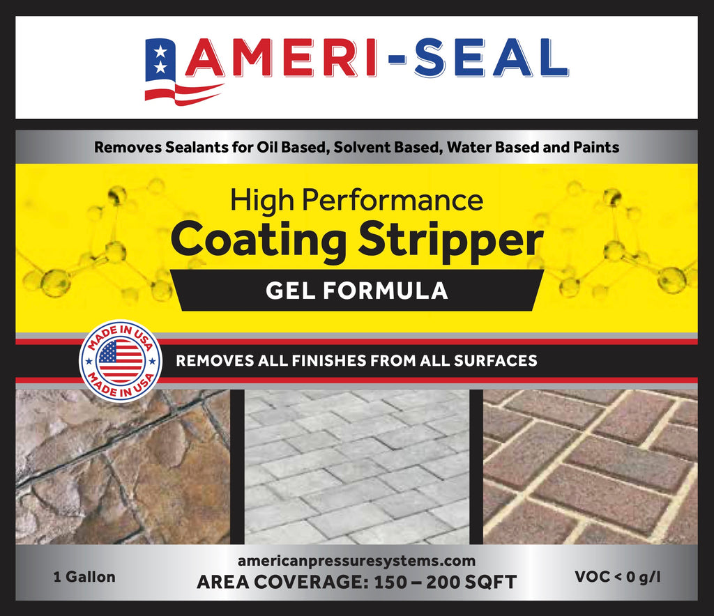 Ameri-Seal High Performance Coating Stripper GEL Formula